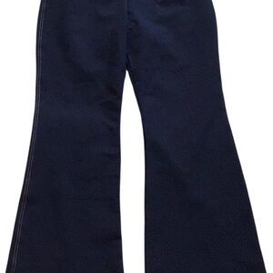 Nirlon Navy Flared Jeggings Size Large